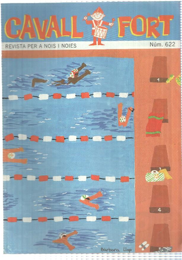 revista: Cavall Fort num 622 juny 1988 - Xavier Berenguer premi dhonor de les lletres catalanes