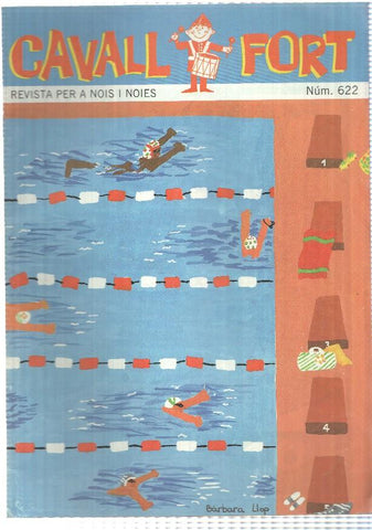 revista: Cavall Fort num 622 juny 1988 - Xavier Berenguer premi dhonor de les lletres catalanes