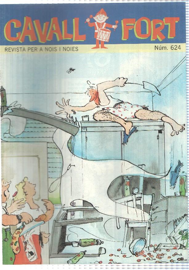 revista: Cavall Fort num 624 jul 1988 - Construim amb guix