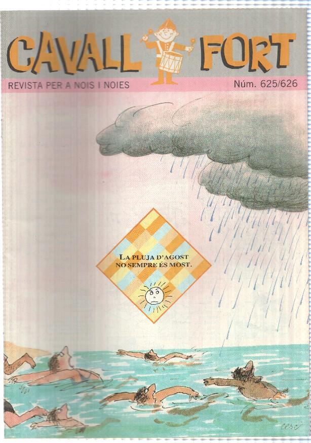 revista: Cavall Fort num 625-626 ago 1988 - Com es fa un guio de comic