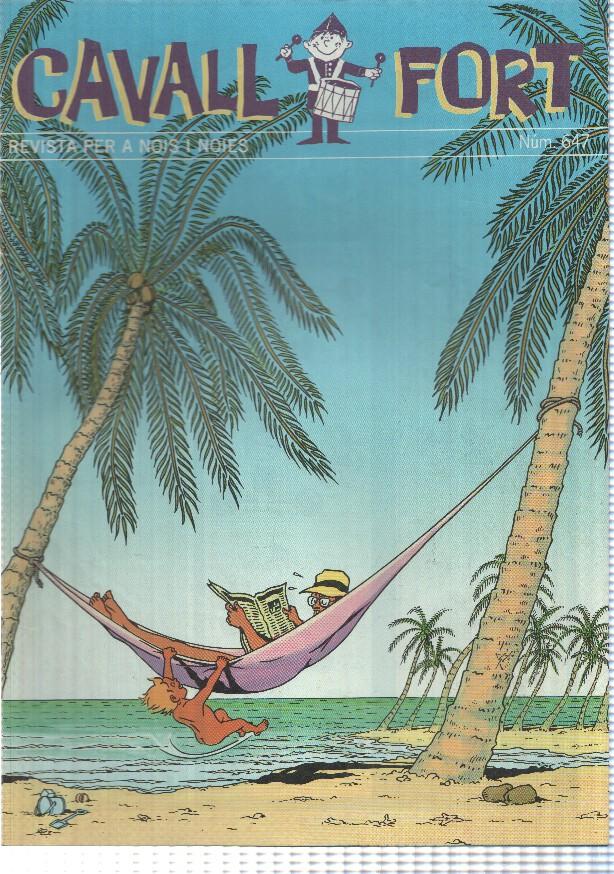 revista: Cavall Fort num 647 jul 1989 - Fem Malabarisme. Historias en blanc i negre: La recompensa de corocotta