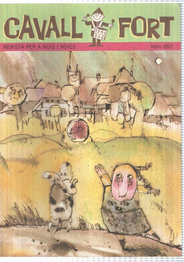 revista: Cavall Fort num 652 set 1989 - Reportatge: El tren de Soller. Histories en blanc i negre: La promesa del templer