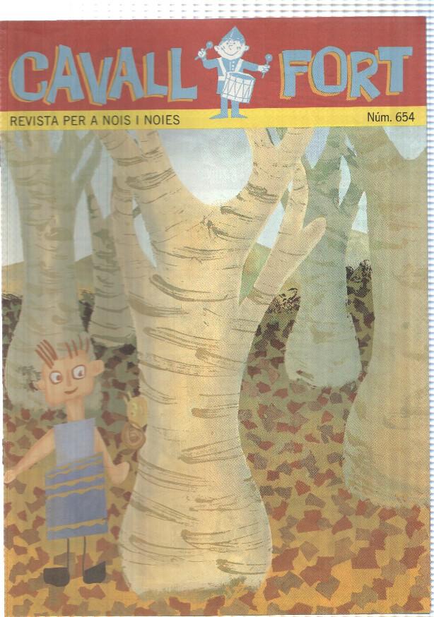 revista: Cavall Fort num 654 oct 1989 - El Meccano i la penya del cargolet