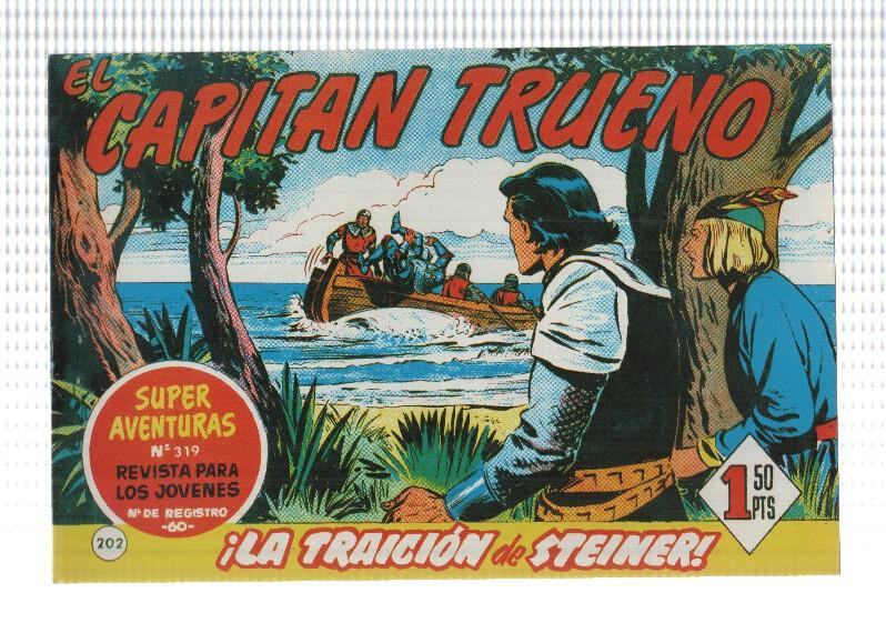 Facsimil editor desconocido de El Capitan Trueno numero 202: la traicion de Steiner