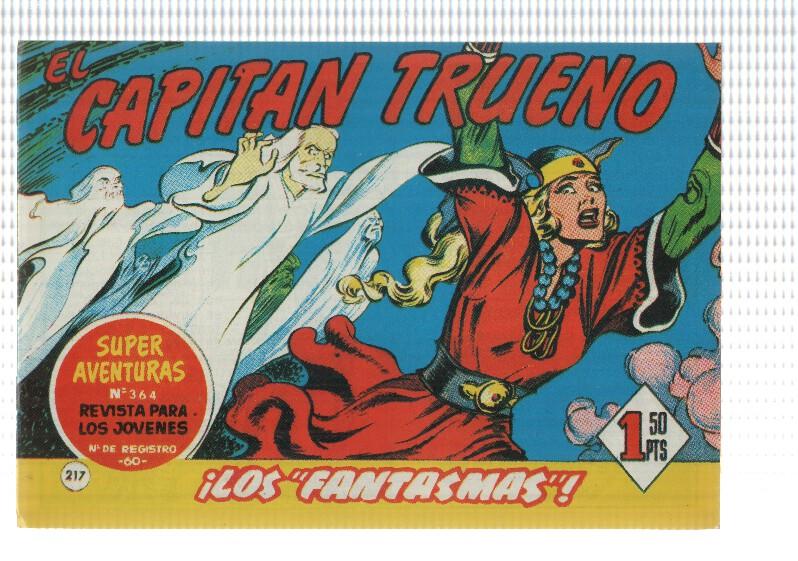 Facsimil editor desconocido de El Capitan Trueno numero 217: Los fantasmas