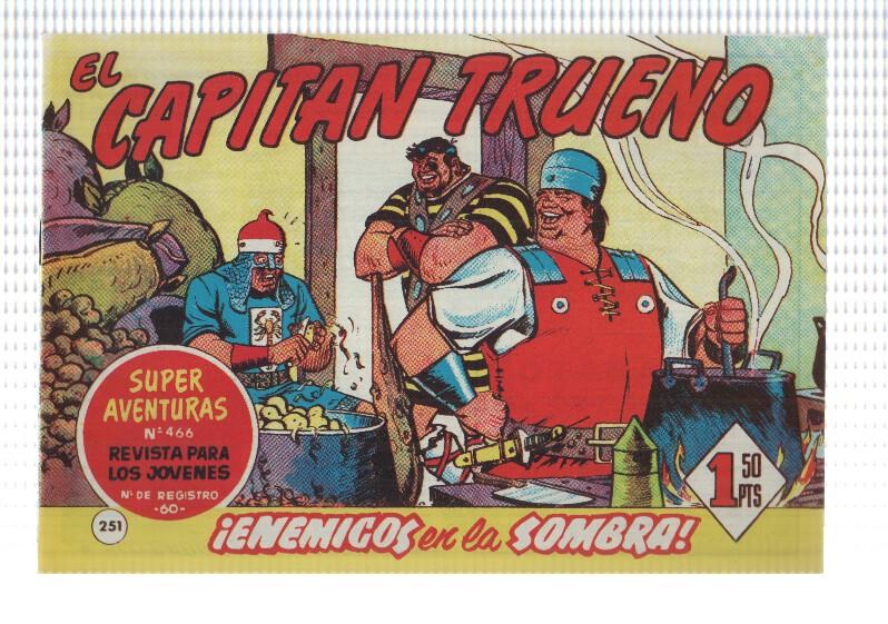 Facsimil editor desconocido de El Capitan Trueno numero 251: Enemigos en la sombra