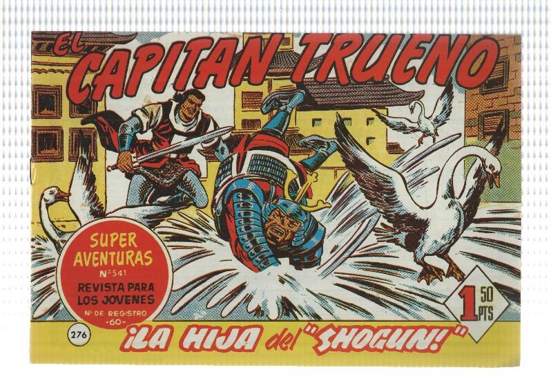 Facsimil editor desconocido de El Capitan Trueno numero 276: La hija del Shogun
