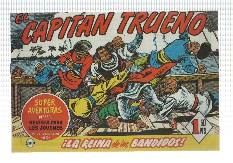 Facsimil editor desconocido de El Capitan Trueno numero 280: La reina de los bandidos