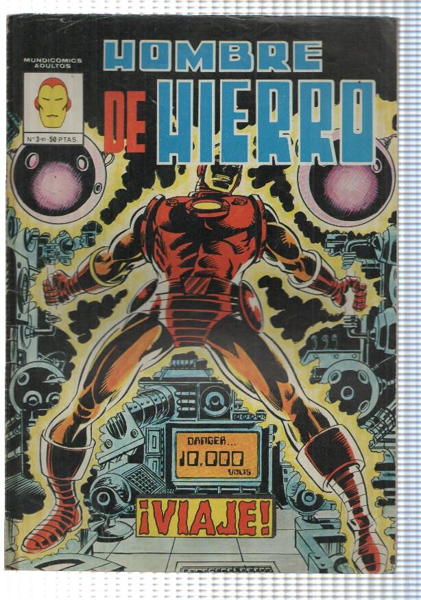 Mundi Comics: Hombre de Hierro 3, 1981 - Viaje. David Micheline
