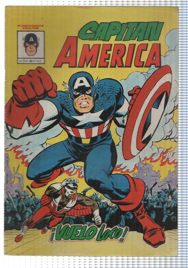 Mundi Comics: Capitan America 2, 1981 - Vuelo loco. Jack Kirby