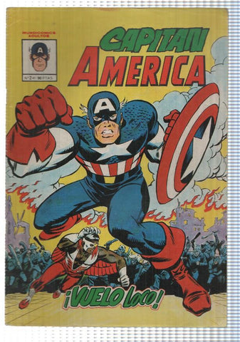 Mundi Comics: Capitan America 2, 1981 - Vuelo loco. Jack Kirby