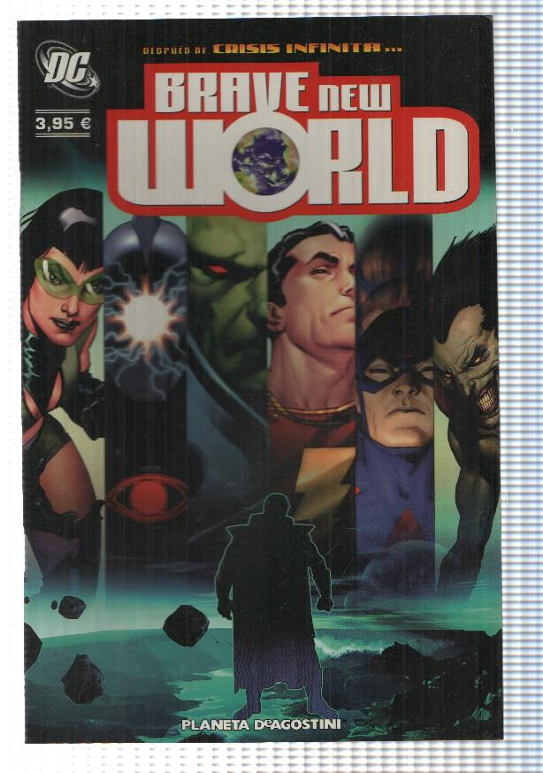 Comic DC: Brave New World (num 2 interior) - Un mundo feliz mirad hacia el cielo. Tony Bedard