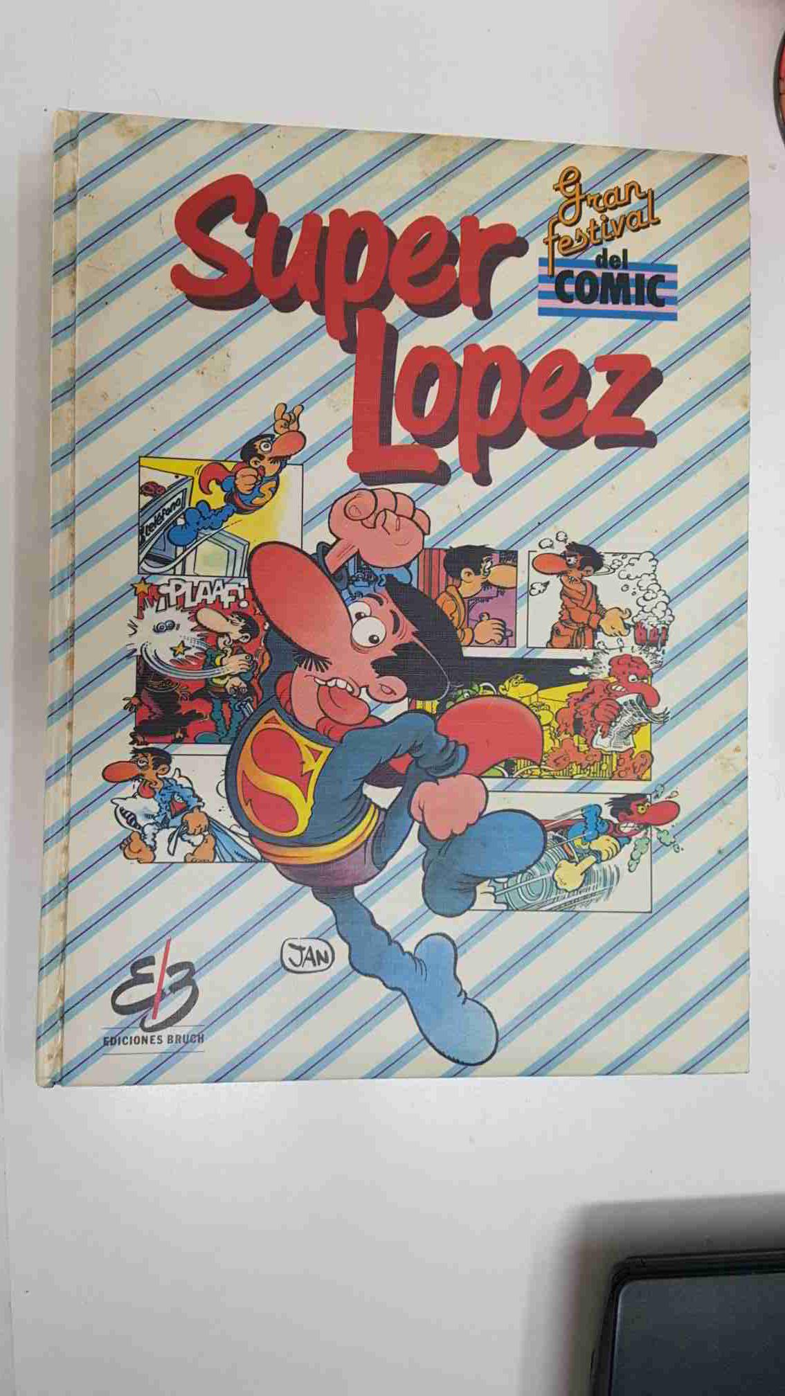 Gran Festival del Comic tomo 3: Super Lopez. Guion e ilustraciones por Jan