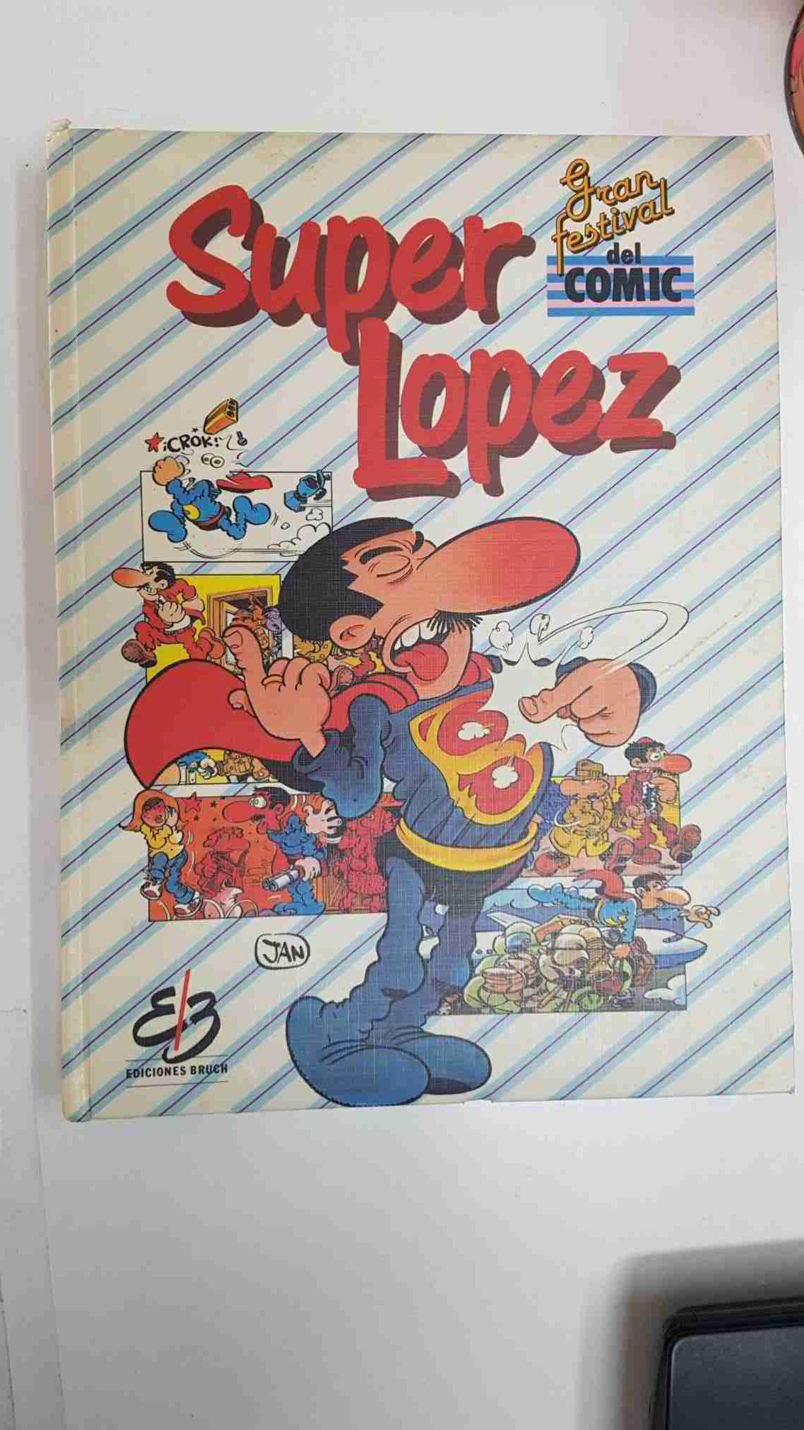 Gran Festival del Comic tomo 2: Super Lopez. Guion e ilustraciones por Jan