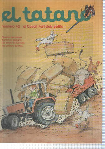 revista: El Tatano num 42. Suplement Cavall Fort num 840 (1997) - Aventures i desventures de la Rita Pinyada
