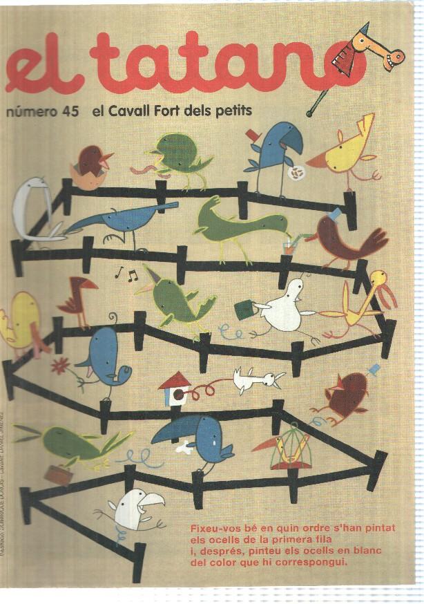 revista: El Tatano num 45. Suplement Cavall Fort num 852 - Aventures i desventures de la Rita Pinyada: Bona nit