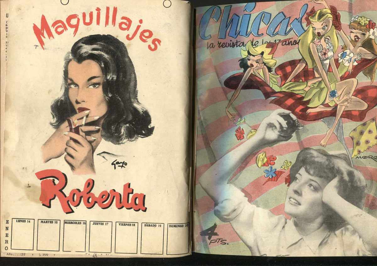 Chicas revista para chicas tomo artesanal con los numeros 81 al 90