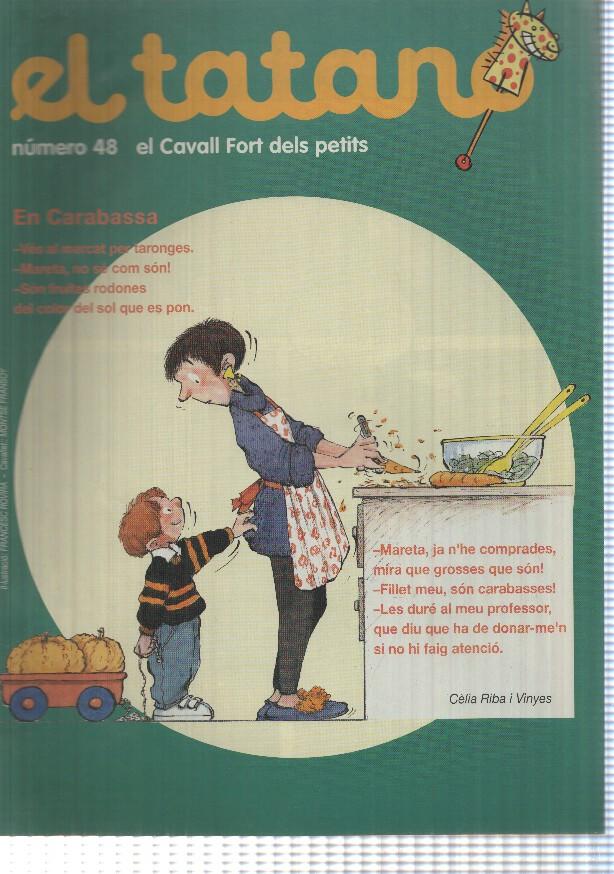 revista: El Tatano num 48, suplement Cavall Fort 864 - En Pere sense por: Les rates de la bruixa Mandoguilla
