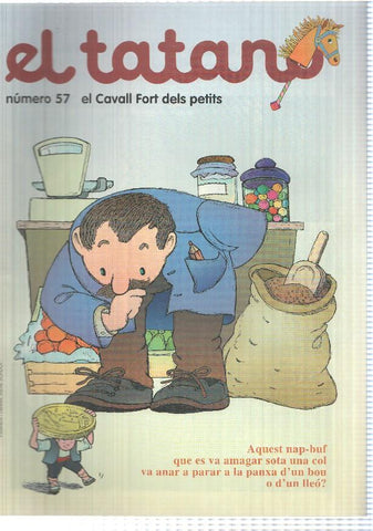 revista: El Tatano num 57, suplement Cavall Fort 900 - En Pere sense Por: Lhome llop, Pum. La primera nevada