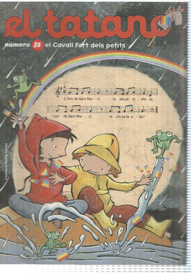 revista: El Tatano num 83 suplement Cavall Fort 1004 - En Pere sense por i el drac Tobogan