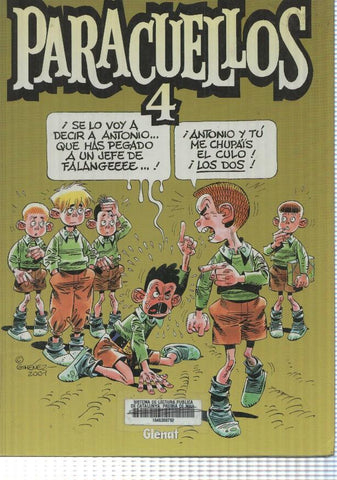 Glenat: Pacuellos num 4 de Carlos Gimenez (2001)