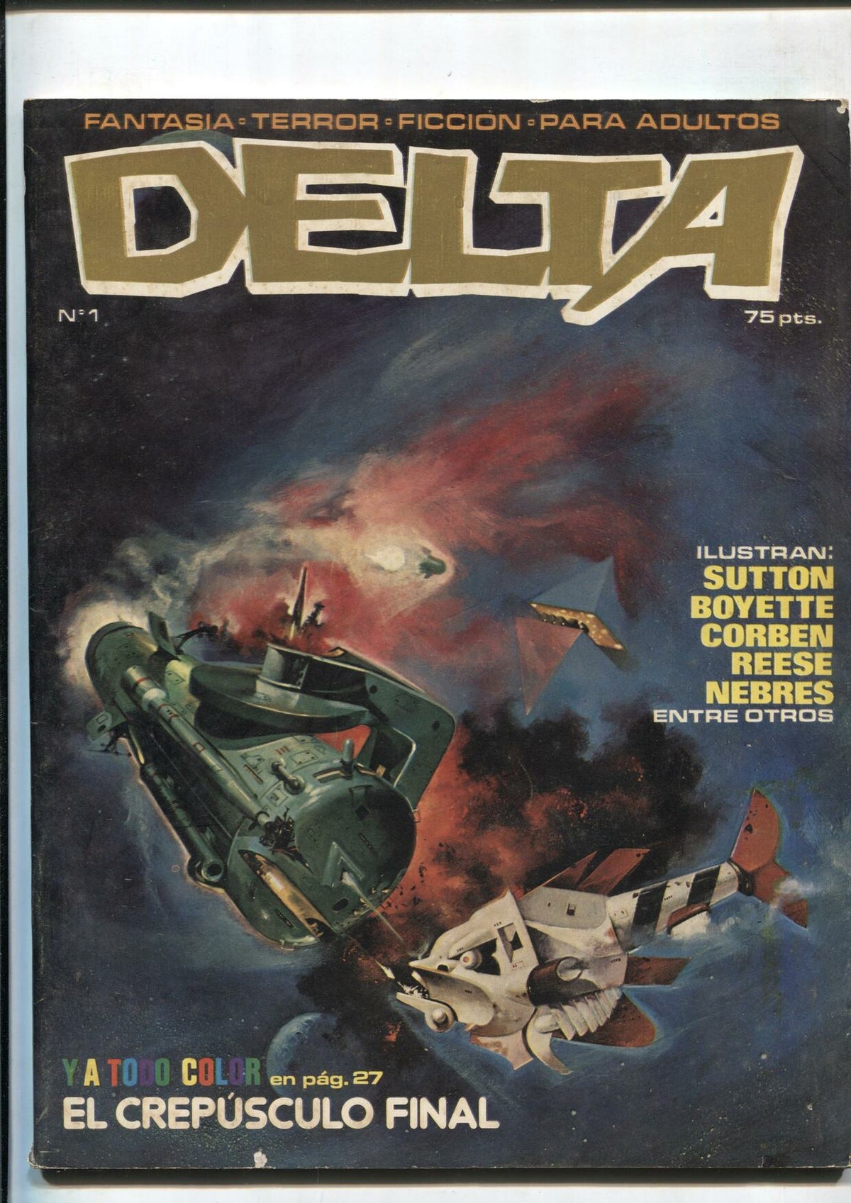 Ediciones Delta: Delta numero 01