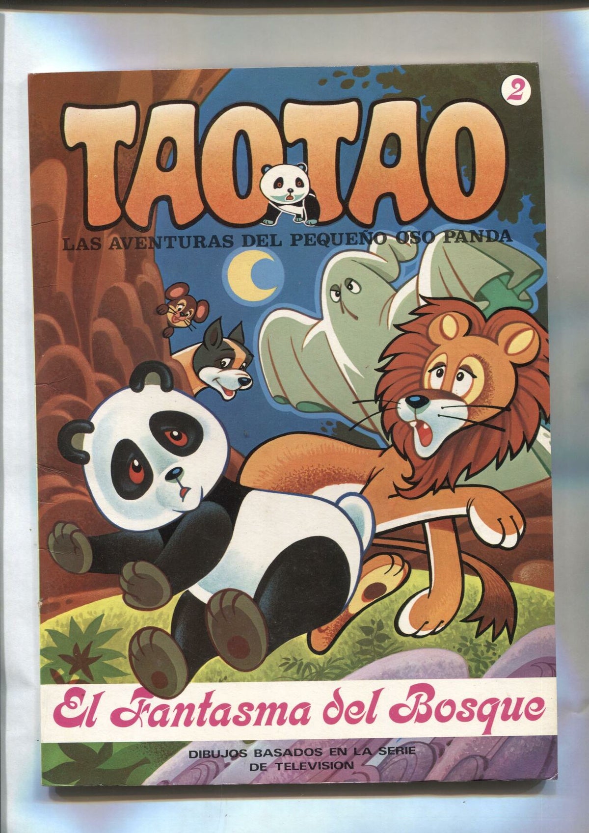 Taotao las aventuras del pequeño oso panda numero 2: el fantasma del bosque