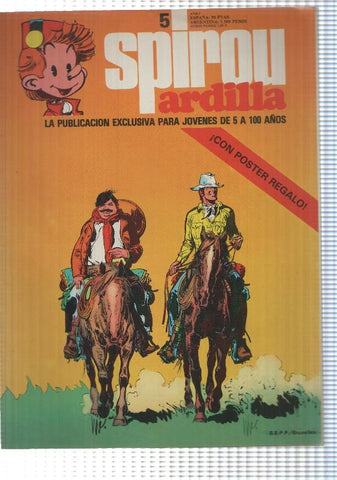 fasciculo: Spirou ardilla numero 05: falta pliego central pagina 15/22