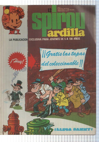 fasciculo: Spirou ardilla numero 12: falta pliego central pagina 15/22