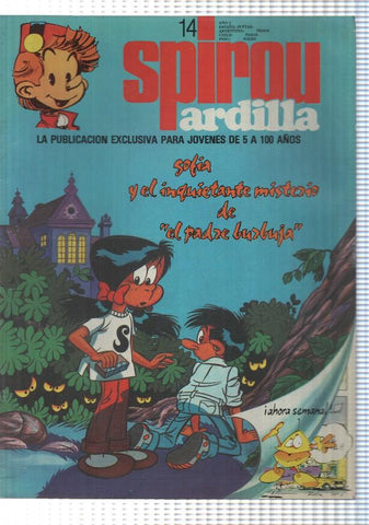 fasciculo: Spirou ardilla numero 14: falta pliego central pagina 17/20