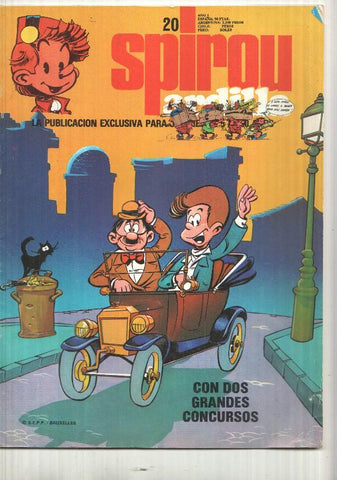 fasciculo: Spirou ardilla numero 20: falta pliego central pagina 17/20