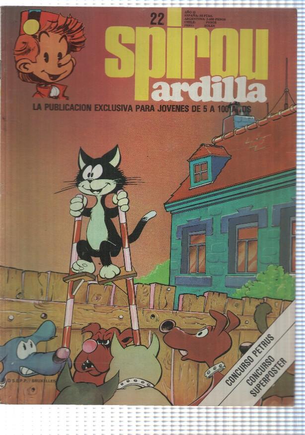 fasciculo: Spirou ardilla numero 22: falta pliego central pagina 17/20