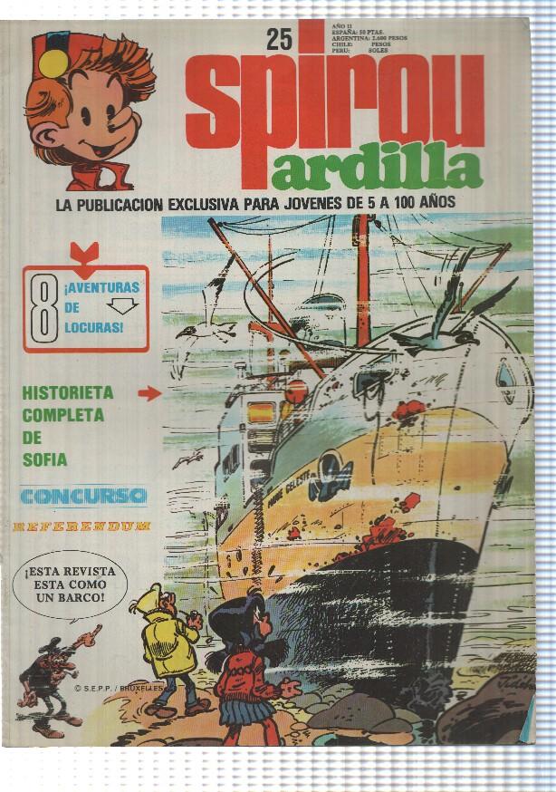 fasciculo: Spirou ardilla numero 25: falta pliego central pagina 17/20