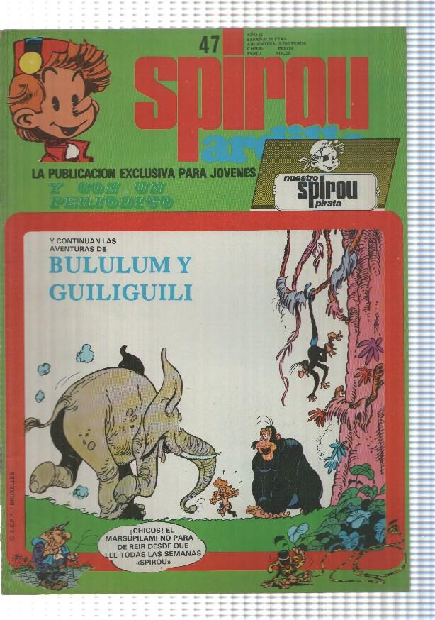 fasciculo: Spirou ardilla numero 47 año II - Bill y Bolita, Gaston.