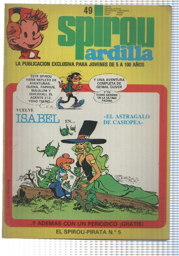 fasciculo: Spirou ardilla numero 49 año II - Bill y Bolita, Gaston.