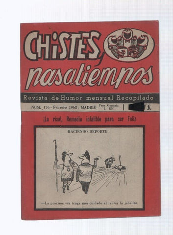 Chistes y Pasatiempos numero 176