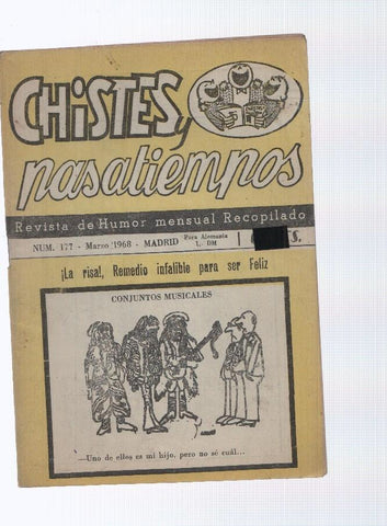 Chistes y Pasatiempos numero 177