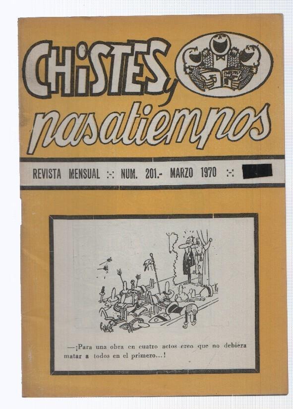 Chistes y Pasatiempos numero 201
