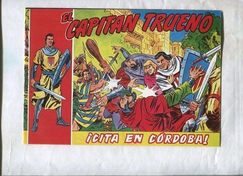 Comic Facsimil Cita en Cordoba de El Capitan Trueno  