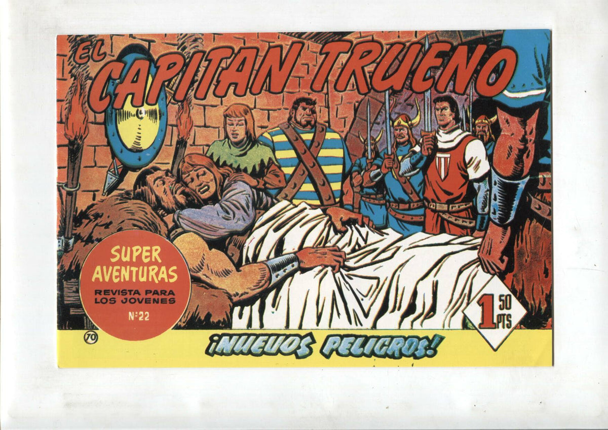 Facsimil editor desconocido de El Capitan Trueno numero 070: Nuevos peligros