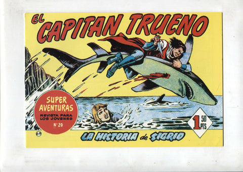 Facsimil editor desconocido de El Capitan Trueno numero 069: La historia de Sigrid