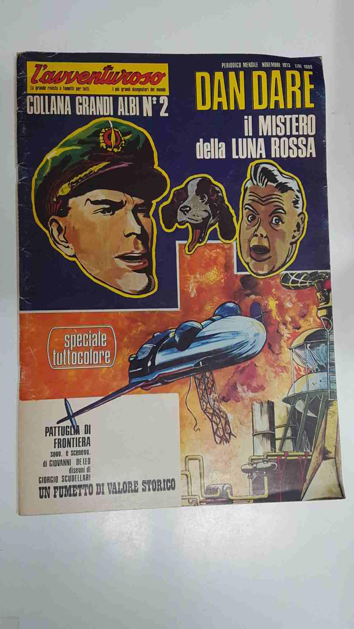 Collana Grandi Albi num 2 - Dan Dare, il mistero della Luna Rossa di Mike Butterworth. Speciale tuttocolore