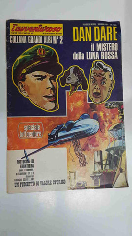 Collana Grandi Albi num 2 - Dan Dare, il mistero della Luna Rossa di Mike Butterworth. Speciale tuttocolore