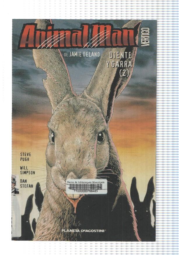 Comic, Vertigo: Animal Man num 4- Diente y garra (2). De Jamie Delano