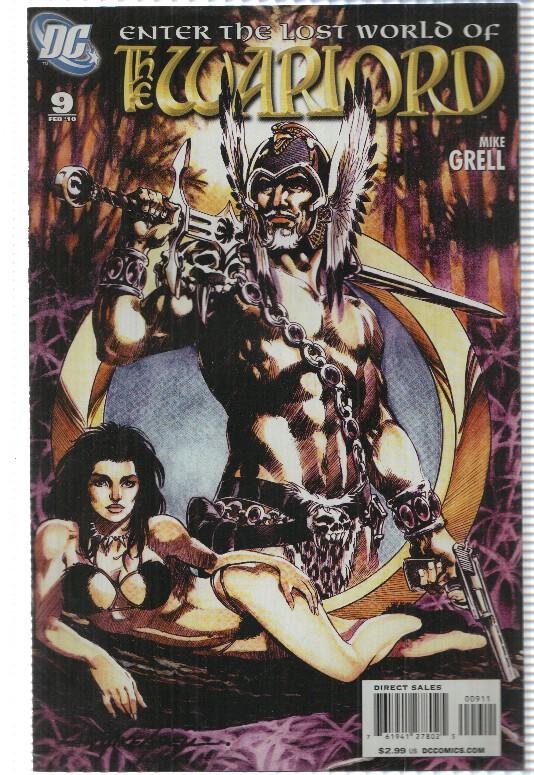 DC: The Warlord num 9. Write and illustrated by Mike Grell