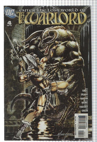 DC: The Warlord num 4 Saga oarte 4, The Castles Secret. Write and illustrated by Mike Grell