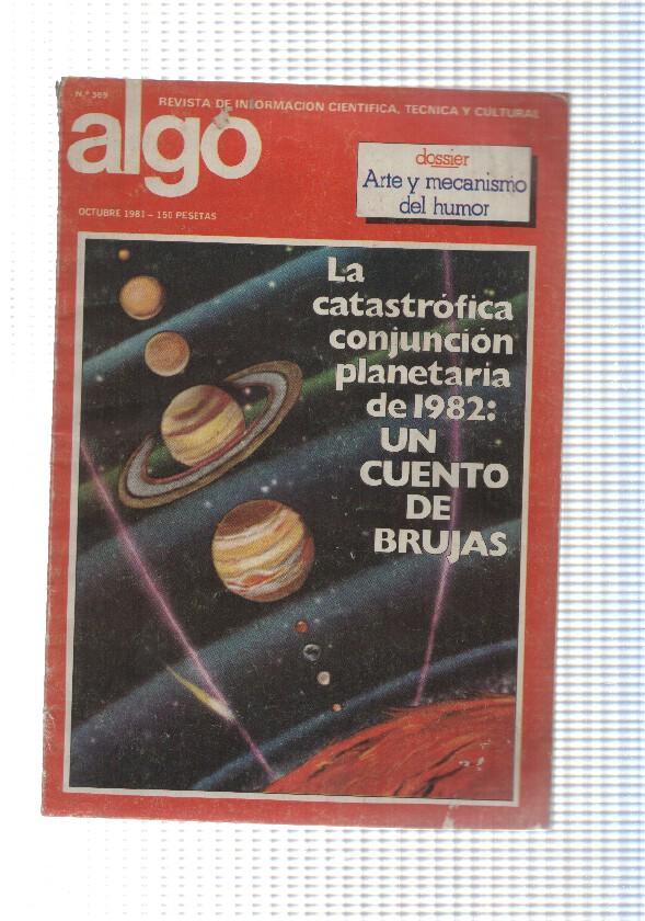 Algo, revista cientifica numero 309: La fiebre del comic (Miguel Marin Hidalgo)