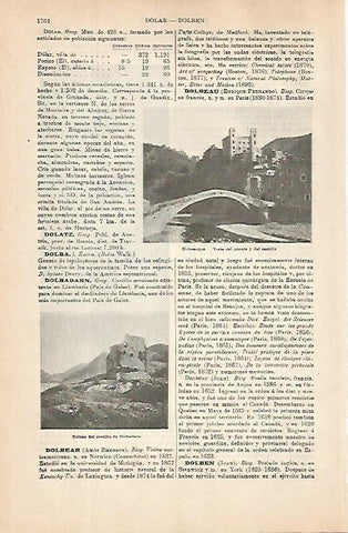 LAMINA ESPASA 31456: Castillo de Dolceaqua Italia