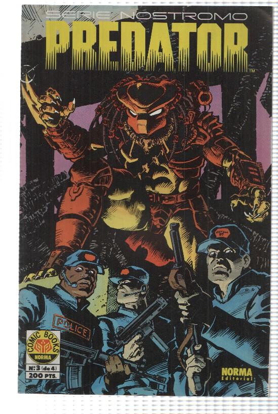 Comic Books: Predator num 3 de 4 (Serie Nostromo). Verheiden-Warner-Randall
