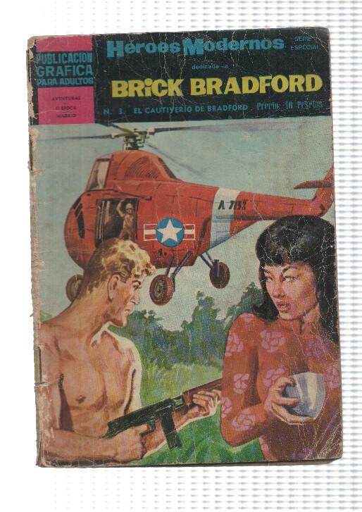 Dolar: Heroes Modernos serie Brick Bradford numero 03: El cautiverio de Bradford